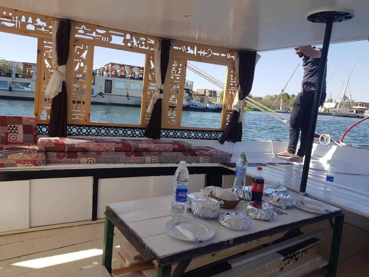Nile Sunrise Felucca Boat Private Rental Луксор Екстер'єр фото